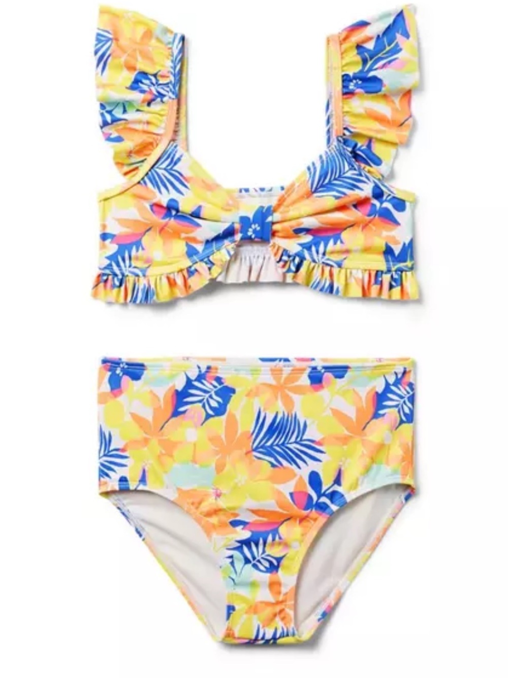 Janie and Jack Palm Bikini- girl size 8